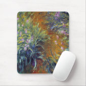 Tapis De Souris Iris par Claude Monet (Avec souris)
