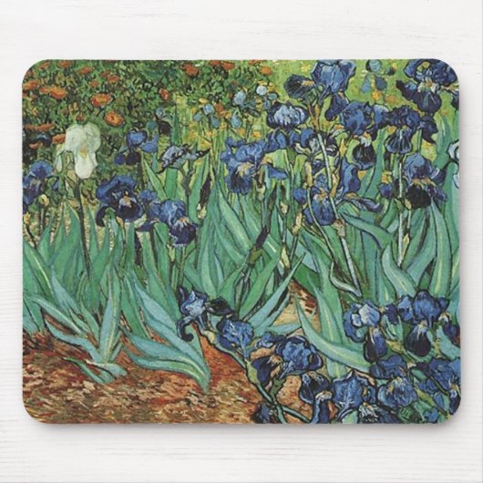 Tapis De Souris Iris Vincent van Gogh (Devant)