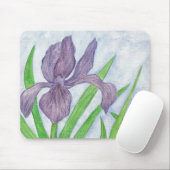 Tapis de souris Iris Violet (Avec souris)