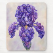 Tapis De Souris Iris Violet Fait de Plusieurs (Devant)