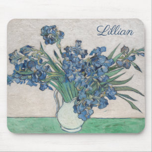 Tapis De Souris Irises, par van Gogh :