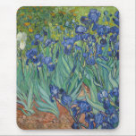 Tapis De Souris Irises par Vincent Van Gogh<br><div class="desc">Irises. Peint par Vincent Van Gogh en 1889. Cette image est du domaine public.</div>