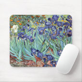 Tapis De Souris Irises par Vincent van Gogh 1898 (Avec souris)