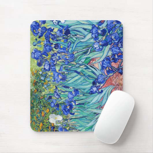 Tapis De Souris Irises Vincent van Gogh (Avec souris)