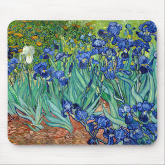 Tapis De Souris Irises Vincent van Gogh Peinture Mousepad