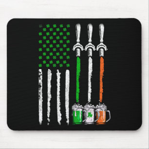 Tapis De Souris Irish Beer Irlande Jour de la Saint Patrick améric