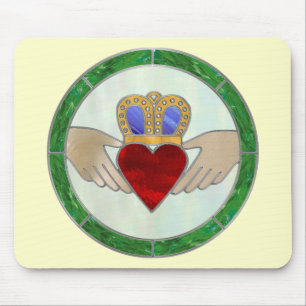 Tapis De Souris Irish Claddagh