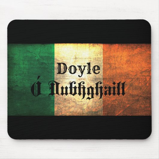 Tapis De Souris Irish Doyle Nom de famille (Devant)