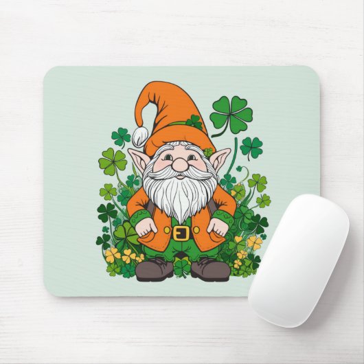 Tapis De Souris Irish Gnome (Avec souris)