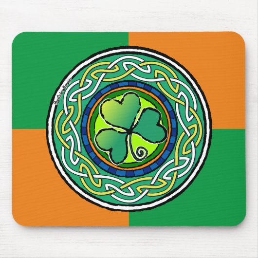 Tapis De Souris Irish shamrock (Devant)