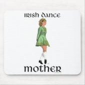 Tapis De Souris Irish Step Dance Mother - Vert (Devant)