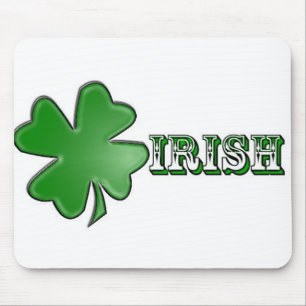 Tapis De Souris Irlandais Mousepad de shamrock !