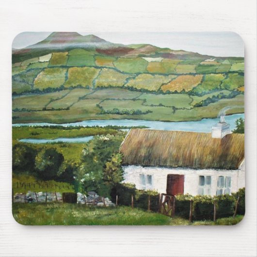 Tapis De Souris Irlandais Souris Pad Irlande Paysage Mousepad (Devant)