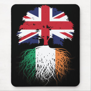 Tapis De Souris Irlande Irlande Royaume-Uni Royaume-Uni Royaume-Un