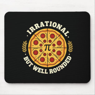 Tapis De Souris Irrationnel Mais Bien Arrondi Pizza Pi Symbole Mat