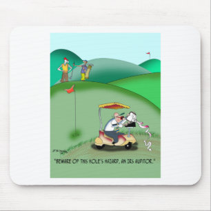 Tapis De Souris IRS Auditor in a Golf Sand Trap