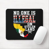 Tapis De Souris Is Illegal On Stolen Land Native Americans (Avec souris)