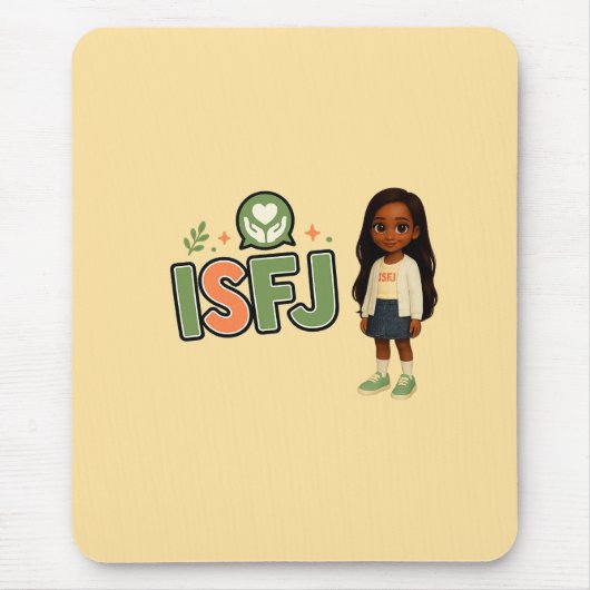 Tapis De Souris ISFJ — A Guardiã da Harmonia (Devant)