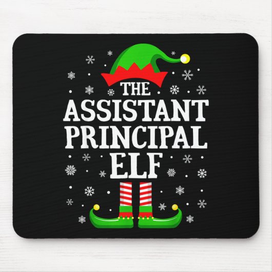 Tapis De Souris Istant Principal Elf Funny Christmas Family Matchi (Devant)