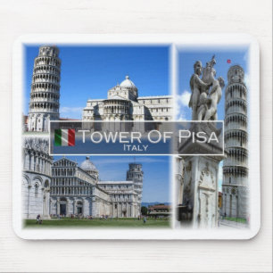 Tapis De Souris IT Italie - Toscane - Pise - La Tour penchée -