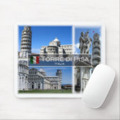 Tapis De Souris IT Italie - Toscane - Pise - Torre di Pisa - (Avec souris)