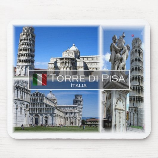 Tapis De Souris IT Italie - Toscane - Pise - Torre di Pisa - (Devant)
