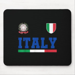 Tapis De Souris Italie Drapeau cadeau Italie Vintage Italia Italia