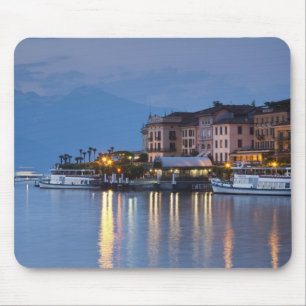 Tapis De Souris Italie, province de Côme, Bellagio. Vue de la vill