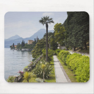 Tapis De Souris Italie, province de Lecco, Varenna. Villa Monaster