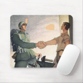 Tapis de souris italien 1 de 2ÈME GUERRE MONDIALE (Avec souris)
