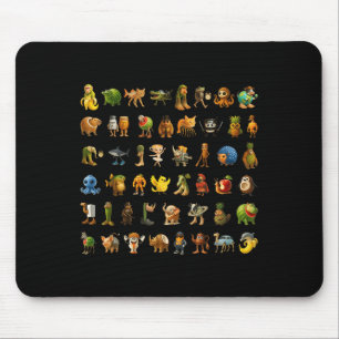 Tapis De Souris Italien Brainrot Gen-z Mème Funny Cerveau Rot Kids