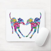 Tapis De Souris Italien Greyhounds Jouer (Avec souris)