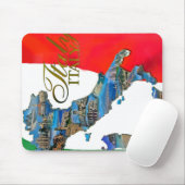 Tapis De Souris Italienne la "botte " (Avec souris)