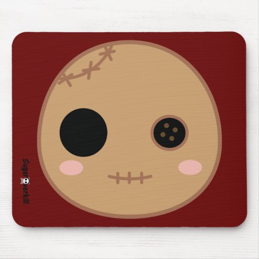 Tapis De Souris Itami la tête de poupée de vaudou (Devant)