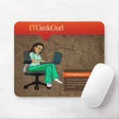 Tapis De Souris ITGeekGurl Mousepad (Avec souris)