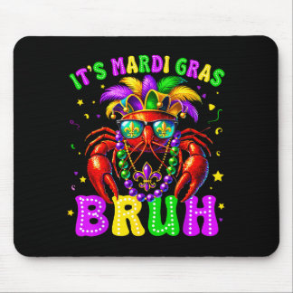 Tapis De Souris Its Mardi Gras Bruh Funny Crawfish Outfit Boys Gir