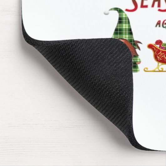 Tapis De Souris Its The Season Again Christmas Gnome (Coin)