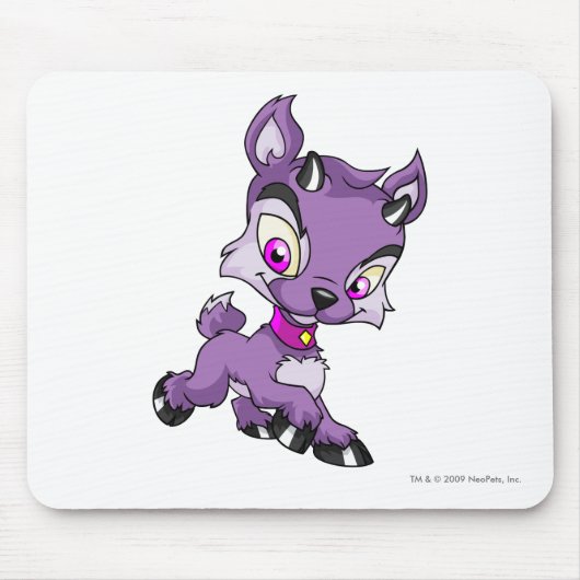 Tapis De Souris Ixi pourpre (Devant)