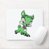 Tapis De Souris Ixi vert (Avec souris)