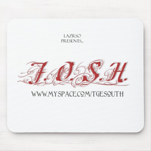 Tapis De Souris J.O.S.H. Mousepad (Devant)