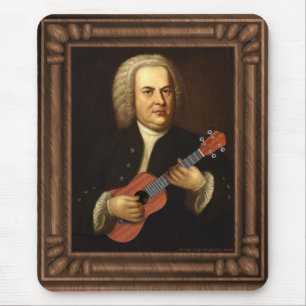 Tapis De Souris J.S. Bach sur Uke