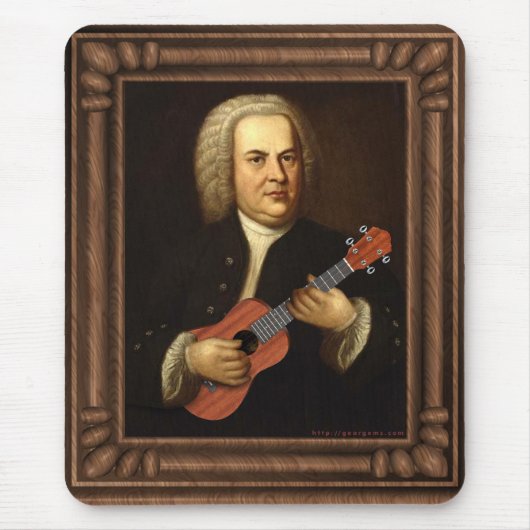 Tapis De Souris J.S. Bach sur Uke (Devant)