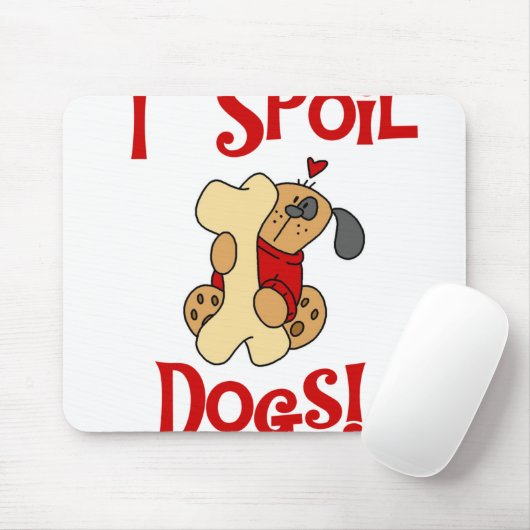 Tapis De Souris J'abîme des chiens (Avec souris)