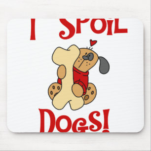 Tapis De Souris J'abîme des chiens