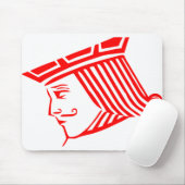 Tapis De Souris Jack King Cartes de jeu Coeurs Red Deck (Avec souris)