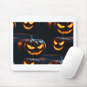 Tapis De Souris Jack-o'-lantern (Avec souris)