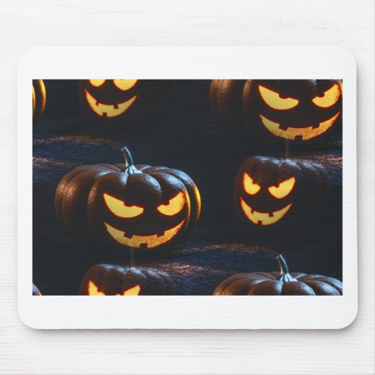 Tapis De Souris Jack-o'-lantern (Devant)
