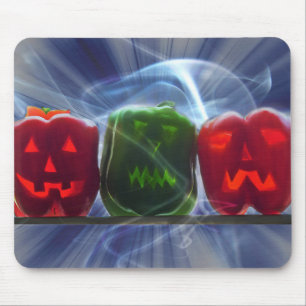 Tapis De Souris Jack-o'-lantern Bell Peppers