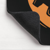 Tapis De Souris Jack-O-Lantern Citrouille Face Halloween Matching  (Coin)