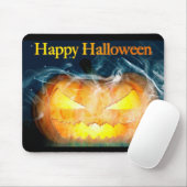 Tapis De Souris Jack-o-lanterne (Avec souris)